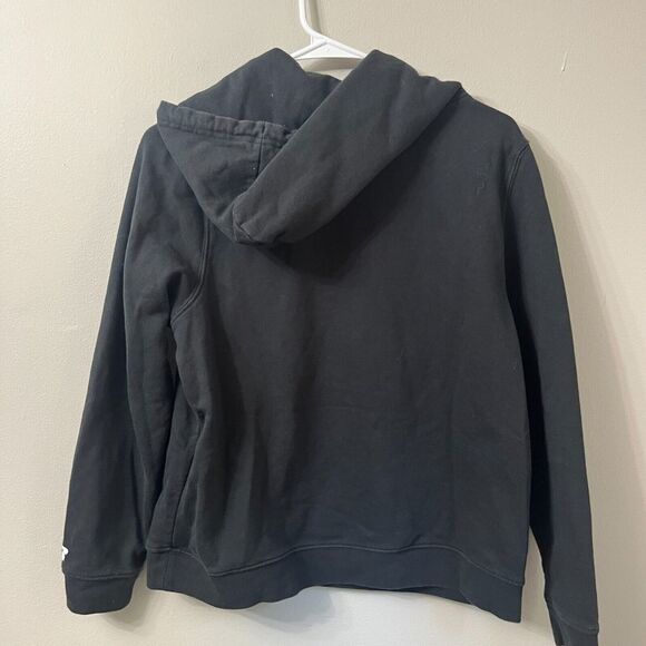 Georgia Bulldogs NCAA Hoodie Large 12 Russell Athletic Women Fleece Jacket Black - Picture 3 of 8